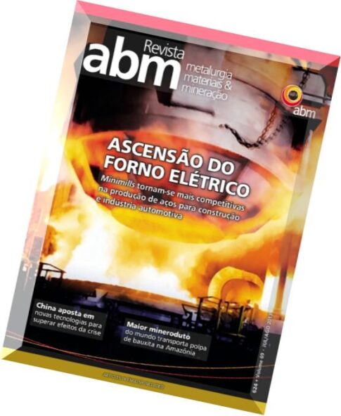 ABM Metalurgia Materiais & Mineracao Ed. 624, – Julho-Agosto de 2013