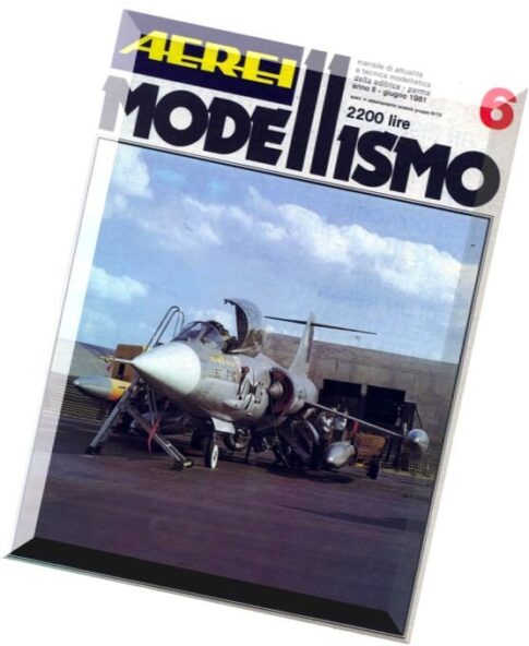 Aerei Modellismo – 1981-06 – P-40,F-84,F-104, Hs-123__D