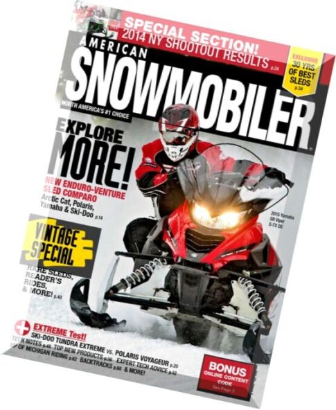 American Snowmobiler — February 2015