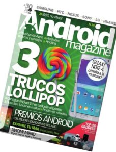 Android Magazine Spain — Issue 38, 2014