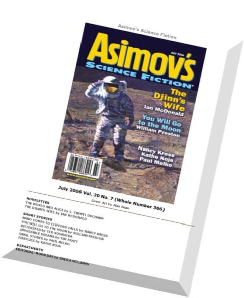 Asimov’s Science Fiction Issue 07, July 2006
