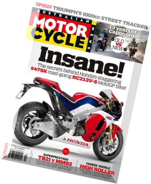 Australian Motorcycle News – 8-21 January 2015