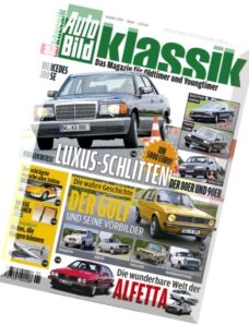 AutoBild Klassik Magazin Januar N 01, 2015