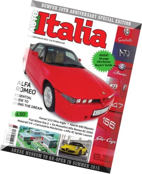 AutoItalia Magazine – March 2015