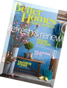 Better Homes and Gardens USA – February 2015