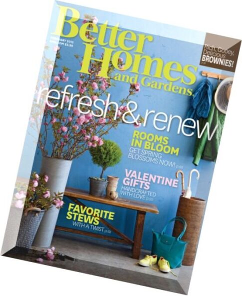 Better Homes and Gardens USA – February 2015