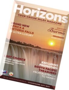 Blue horizons – March 2015