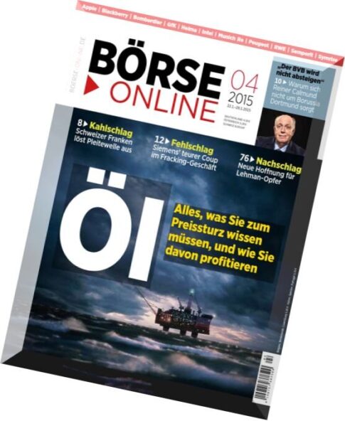 Borse Online Magazin N 04, 22 Januar 2015