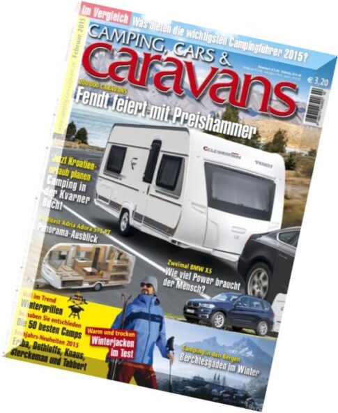 Camping, Cars & Caravans — Februar 2015
