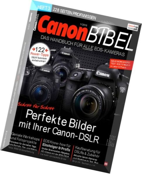 CanonFoto Sonderheft Canon Bibel 01, 2015