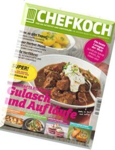 Chefkoch Magazin Oktober 10, 2014