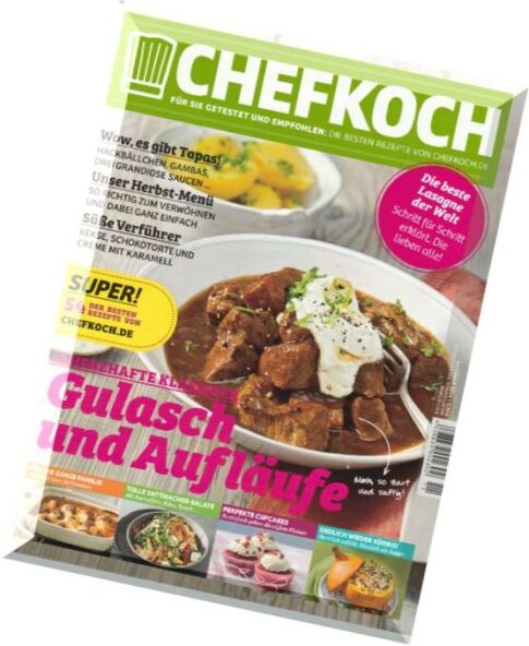 Chefkoch Magazin Oktober 10, 2014