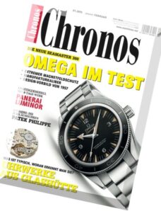 Chronos — Uhren-Magazin Januar-Februar 01, 2015