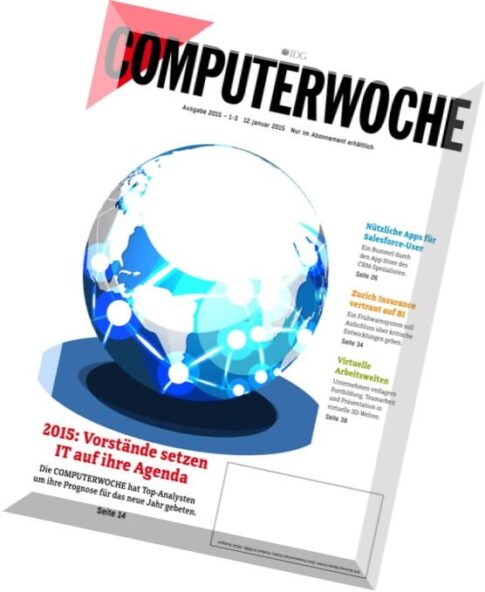 Computerwoche Magazin N 01-03, 12 Januar 2015