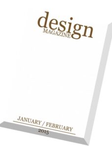 Design Magazine — January-February 2015