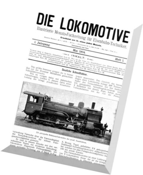 Die Lokomotive 1.Jaghrgang (1904)