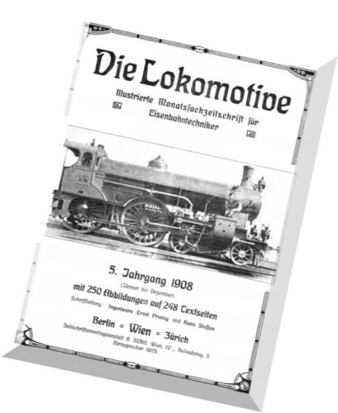 Die Lokomotive 5.Jaghrgang (1908)