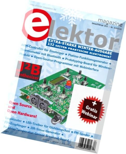 Elektor Elektronikmagazin Januar-Februar 2015