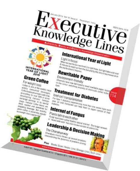 Executive Knowledge Lines – January 2015