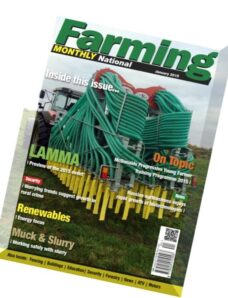 Farming Monthly National – January 2015
