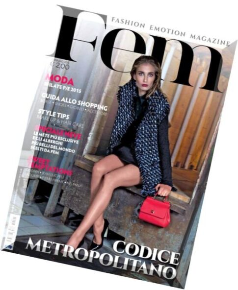 Fashion Emotion Magazine (FEM) – Gennaio 2015