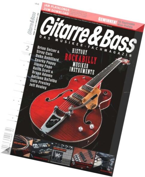 Gitarre und Bass Musiker Fachmagazin Februar N 02, 2015