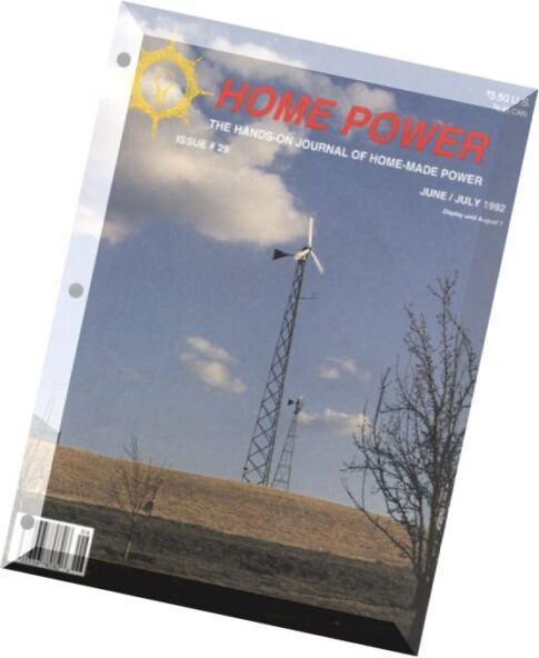 Home Power Magazine – Issue 029 – 1992-06-07