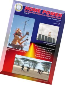 Home Power Magazine – Issue 066 – 1998-08-09