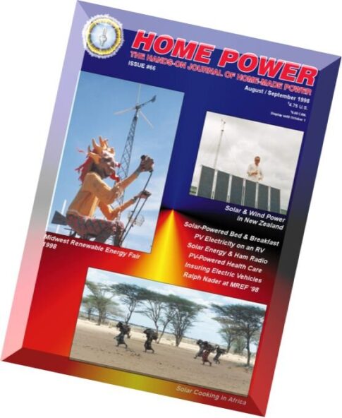 Home Power Magazine — Issue 066 — 1998-08-09