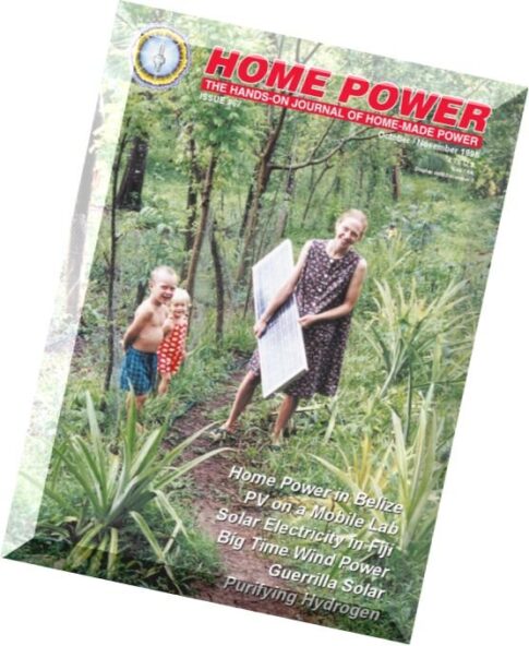 Home Power Magazine — Issue 067 — 1998-10-11