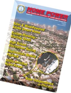 Home Power Magazine — Issue 080 — 2000-12-2001-01