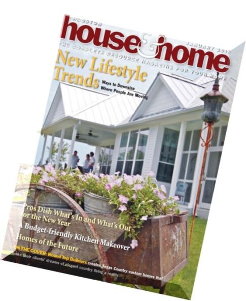 Houston House & Home Magazine — January 2015