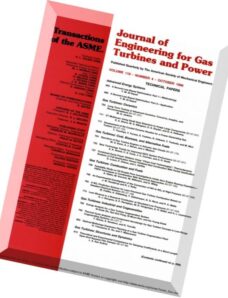 Journal of Engineering for Gas Turbines and Power 1996 Vol.118, N 4