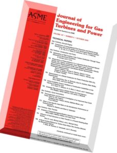 Journal of Engineering for Gas Turbines and Power 2005 Vol.127, N 4