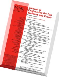 Journal of Engineering for Gas Turbines and Power 2010 Vol.132, N 2