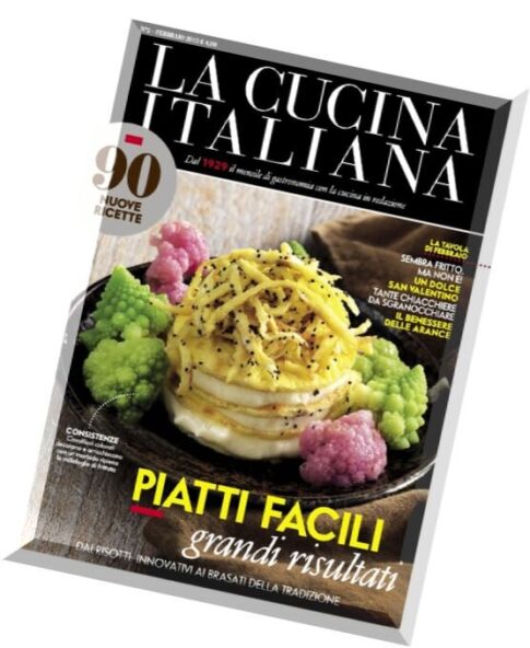La Cucina Italiana – Febbraio 2015
