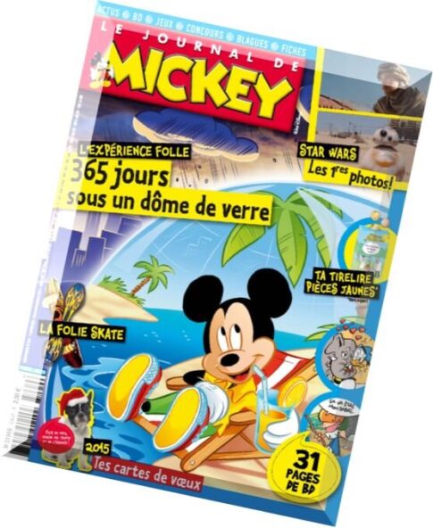 Le Journal de Mickey N 3264 — 7 au 13 Janvier 2015
