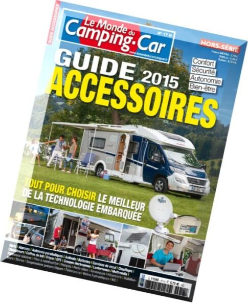 Le Monde du Camping-Car Hors-Serie No.26 — Guide Accessoires 2015