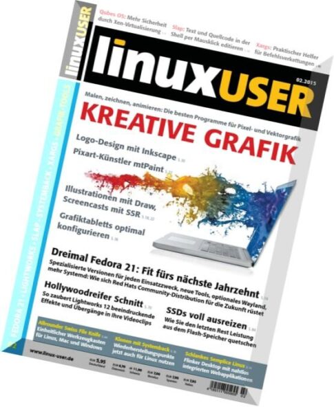 Linuxuser Magazin Februar N 02, 2015