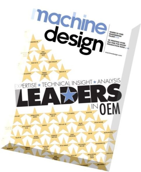 Machine Design – Leaders Issue 2014