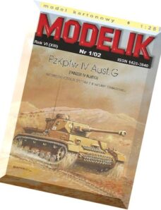 Modelik (2002.01) – Pzkpfw IV Ausf.G (Panzer IV Ausf.G)