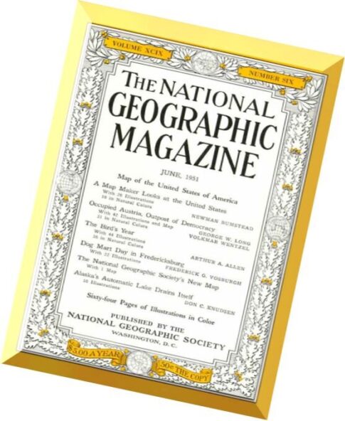 National Geographic Magazine 1951-06, June