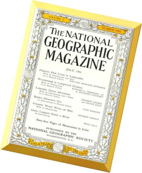 National Geographic Magazine 1951-07, July