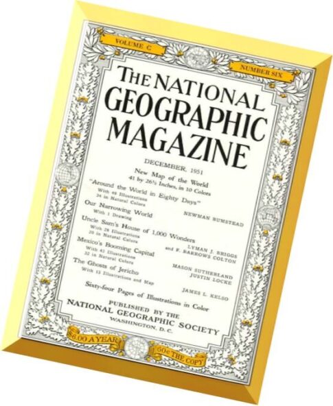 National Geographic Magazine 1951-12, December
