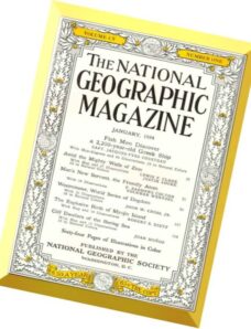 National Geographic Magazine 1954-01, January