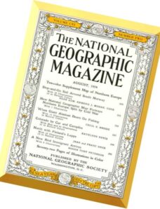 National Geographic Magazine 1954-08, August