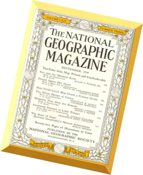National Geographic Magazine 1958-09, September