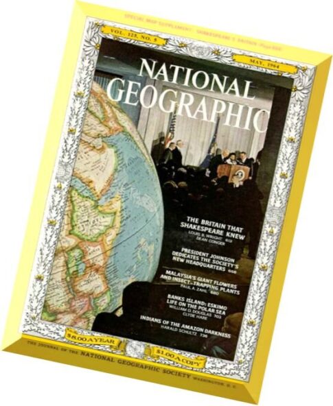 National Geographic Magazine 1964-05, May