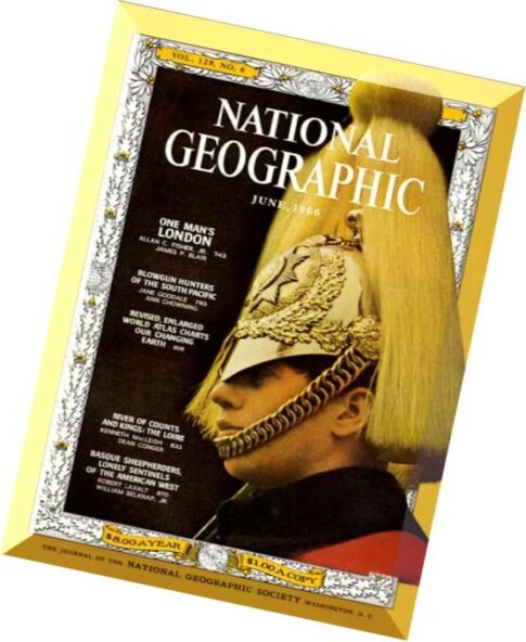 National Geographic Magazine 1966-06, June