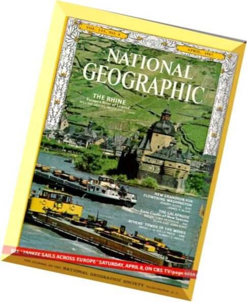 National Geographic Magazine 1967-04, April